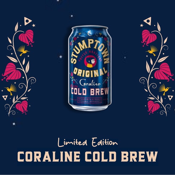Coraline Cold Brew 15th Anniversary Can UNOPENED Stumptown Original Coffee - Picture 3 of 7